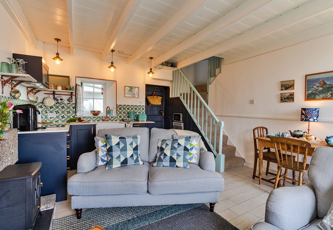 Landhaus in Mousehole - Cosy Mousehole Cottage with Sea Views