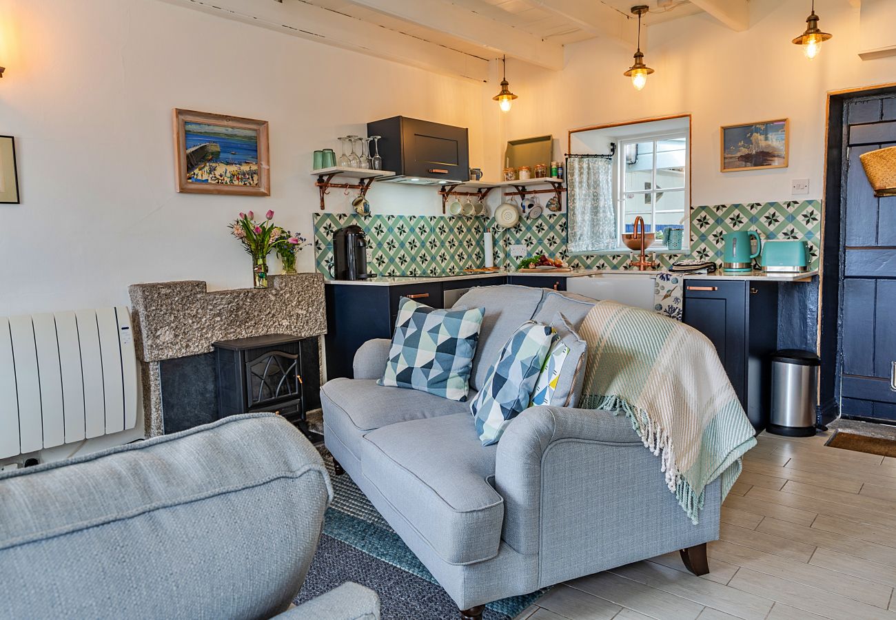 Landhaus in Mousehole - Cosy Mousehole Cottage with Sea Views