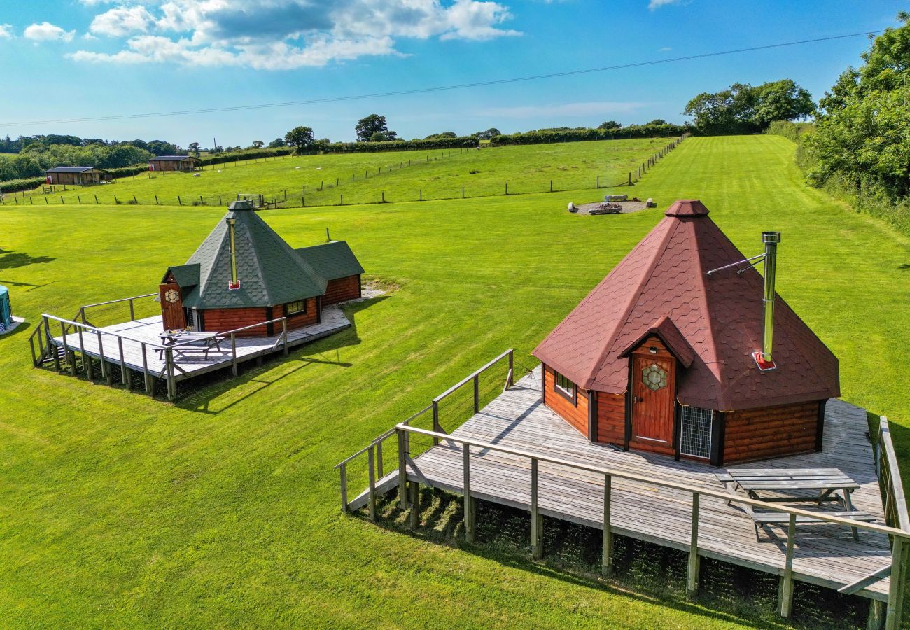 Chalet in Okehampton - 'Dartmoor' Wooden Eco-Lodge