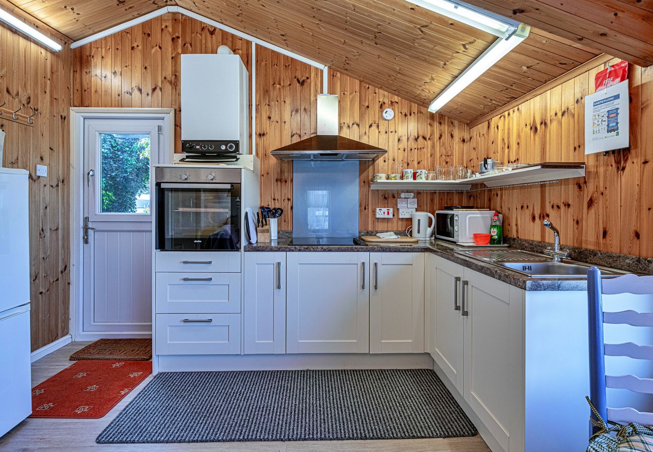 Blockhütte in Aberdesach - Bimbadeen Lodge