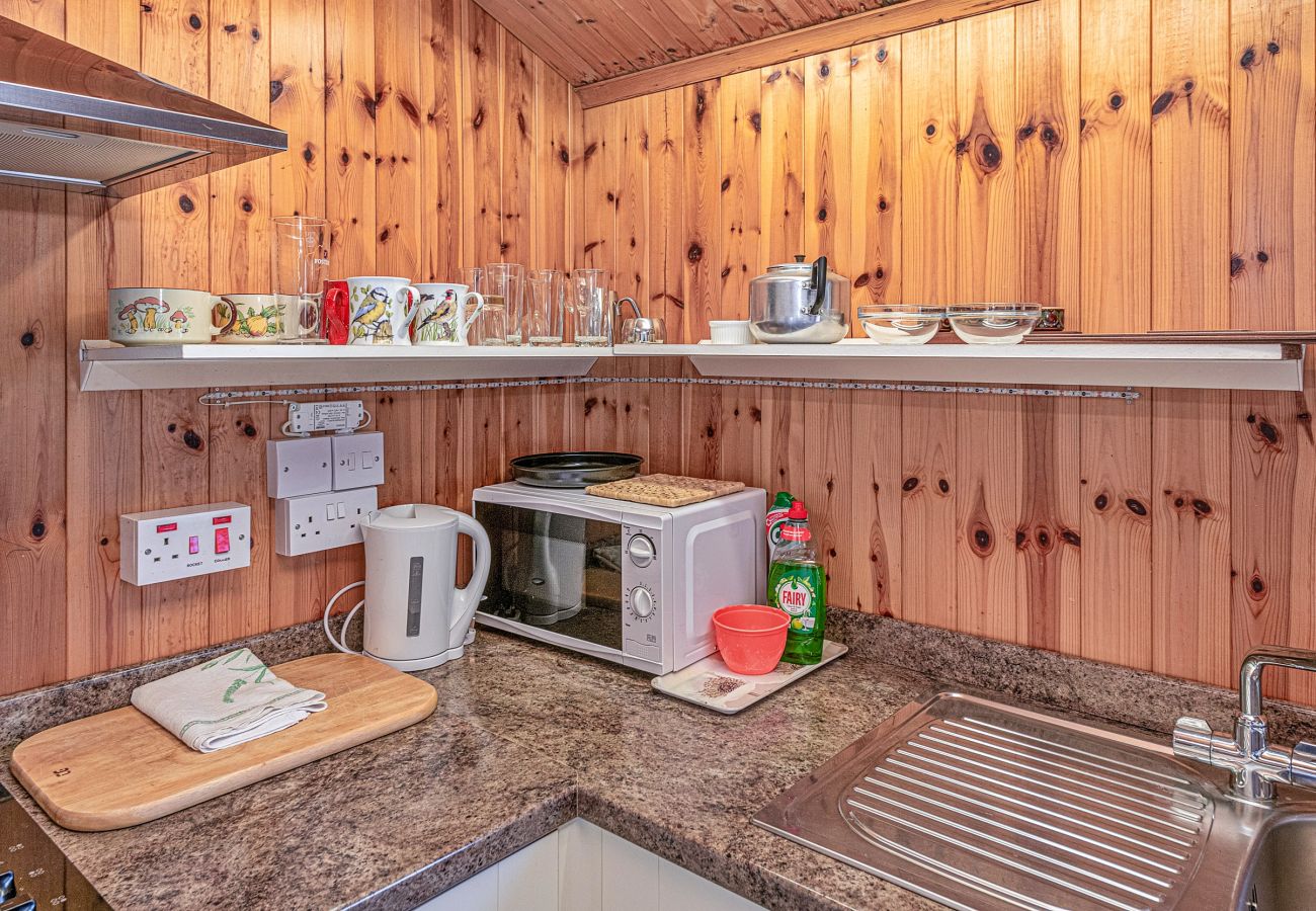 Blockhütte in Aberdesach - Bimbadeen Lodge