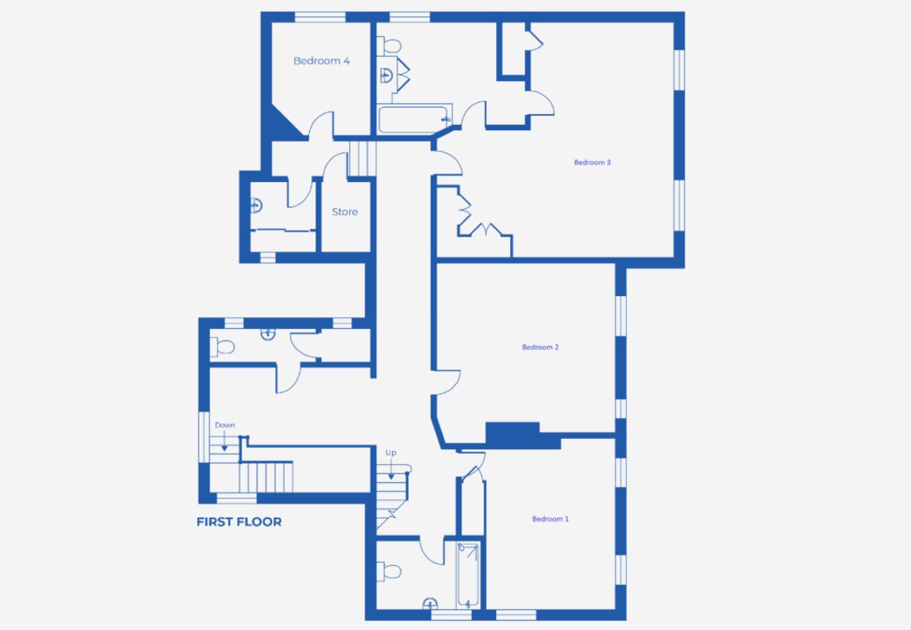 Ferienhaus in Middleton-in-Teesdale - Evergreen Manor