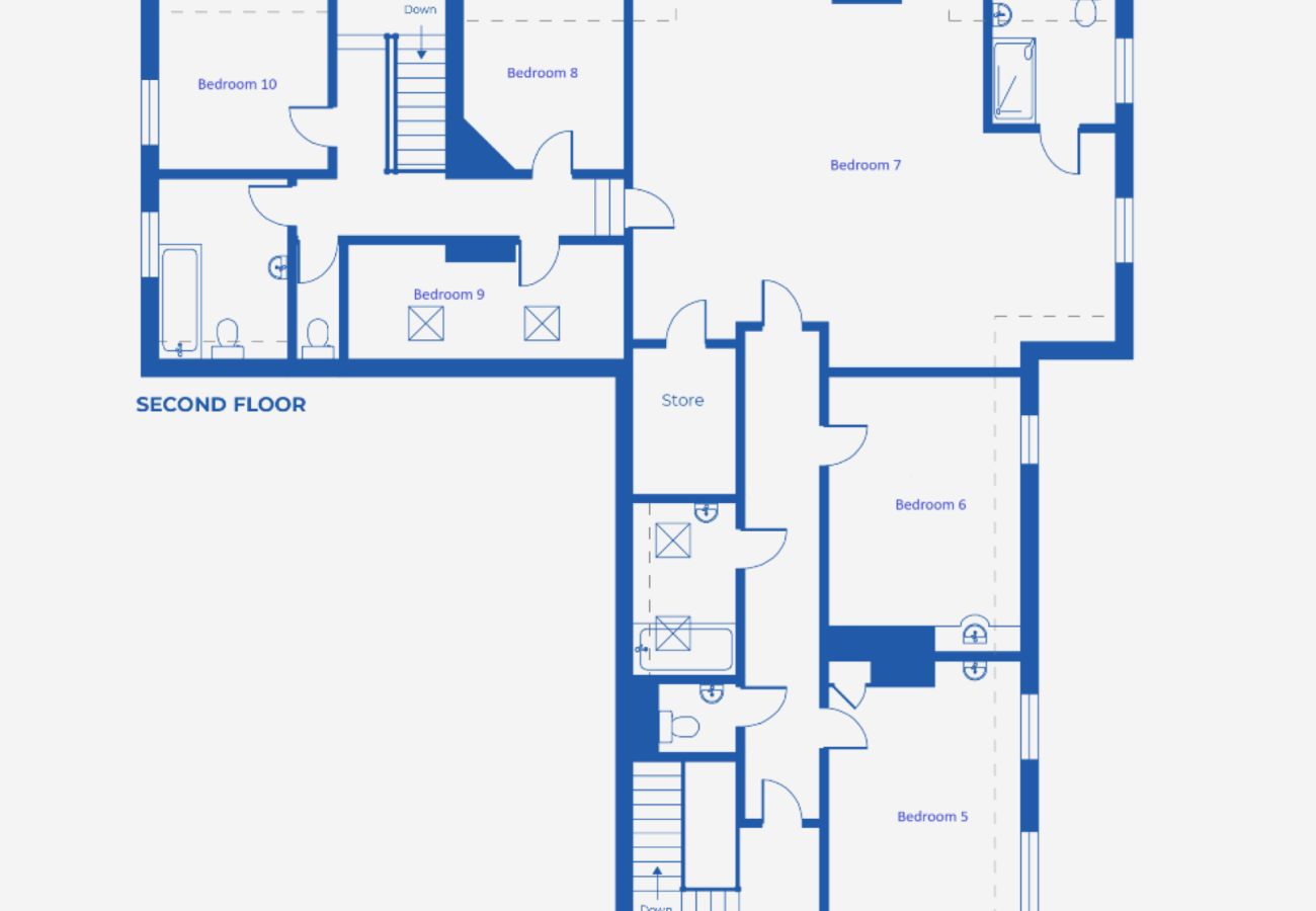 Ferienhaus in Middleton-in-Teesdale - Evergreen Manor