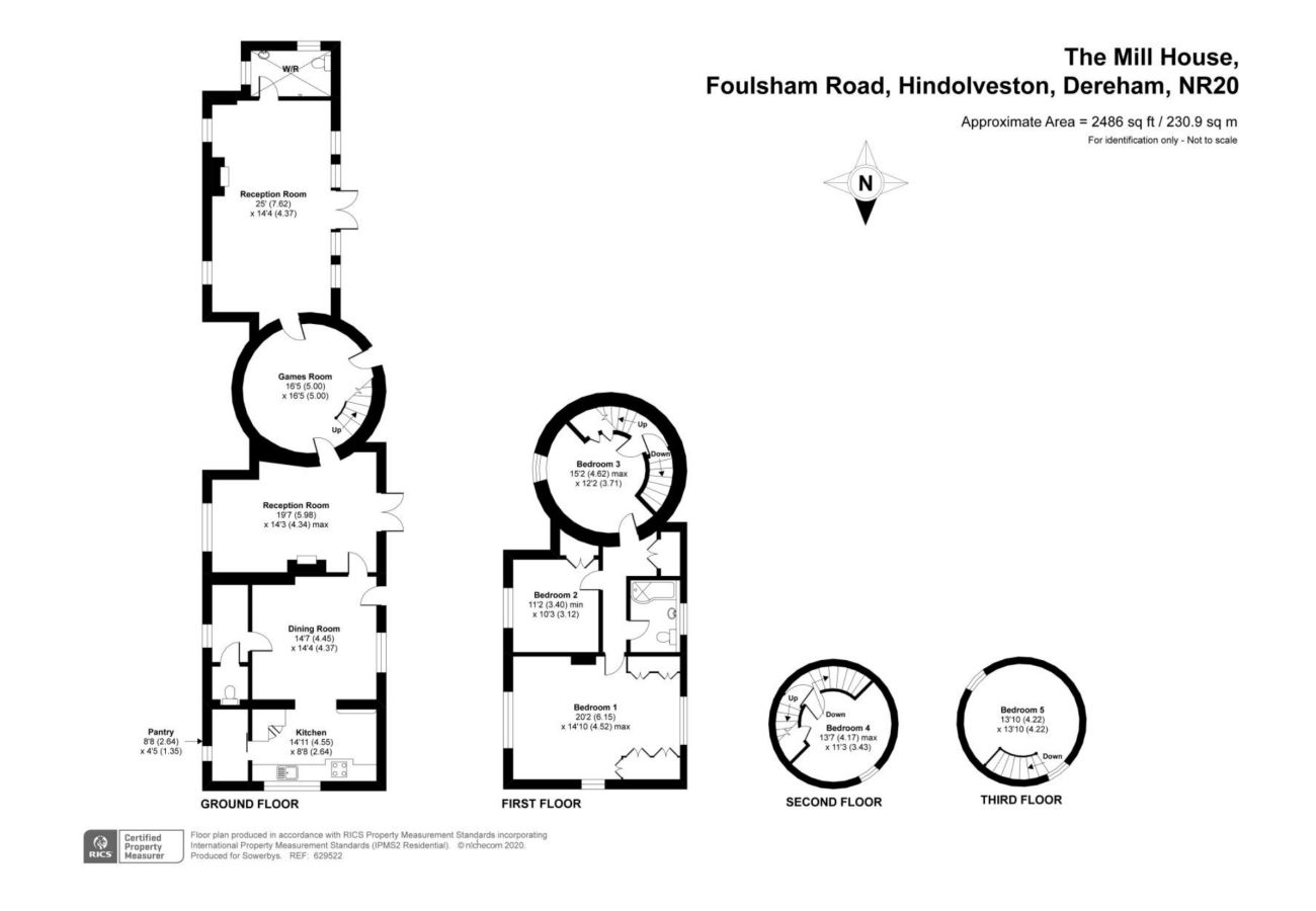 Landhaus in Hindolveston - The Old Windmill