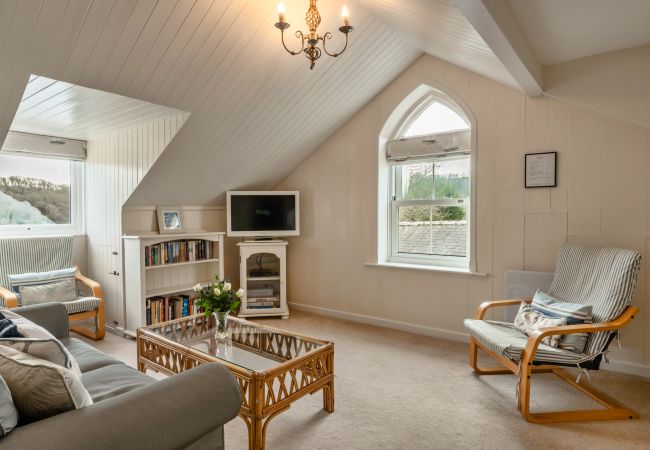 Ferienwohnung in Lanteglos - Bosuns Loft at Mixtow Creek