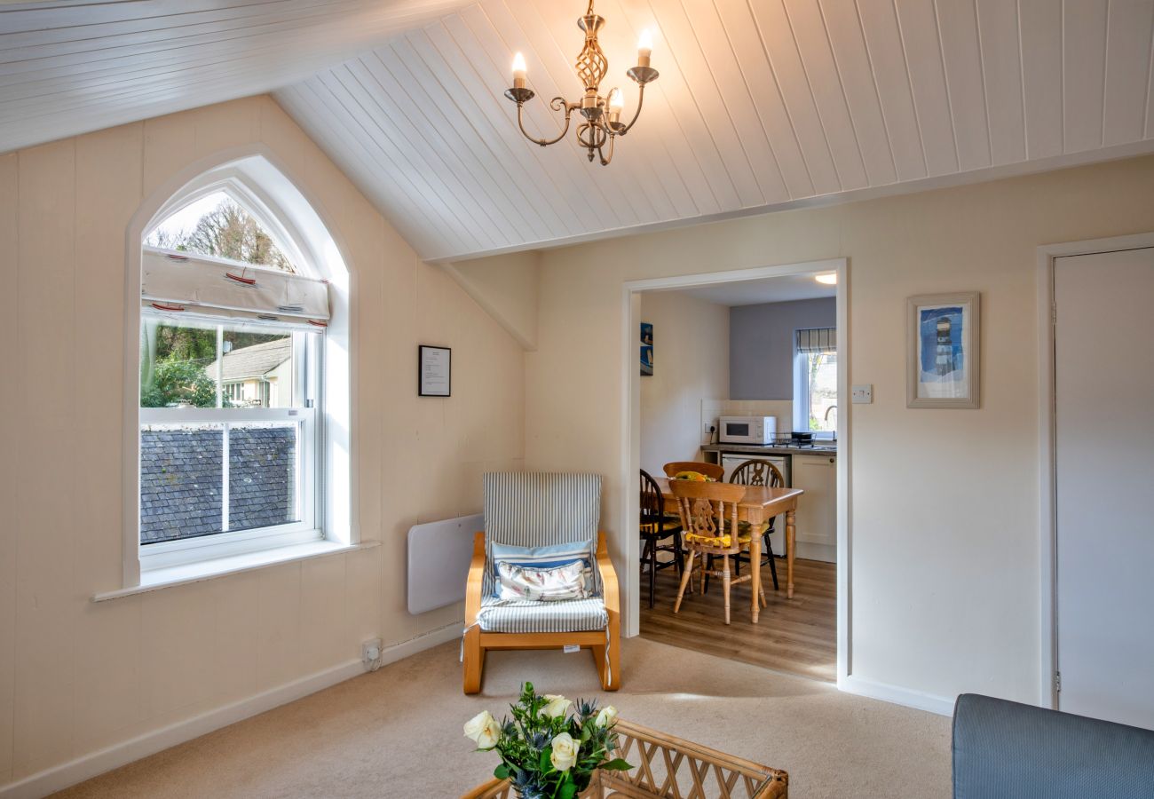 Ferienwohnung in Lanteglos - Bosuns Loft at Mixtow Creek