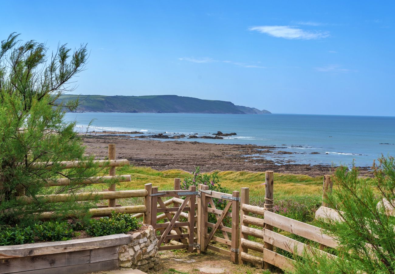 Blockhütte in Widemouth Bay - Manderley