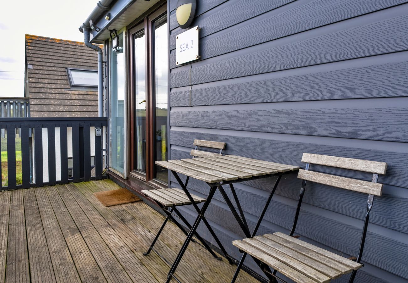 Blockhütte in Porth - Sea 2