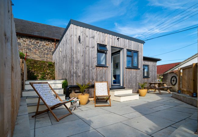 Blockhütte in Braunton - Knowle Cabin