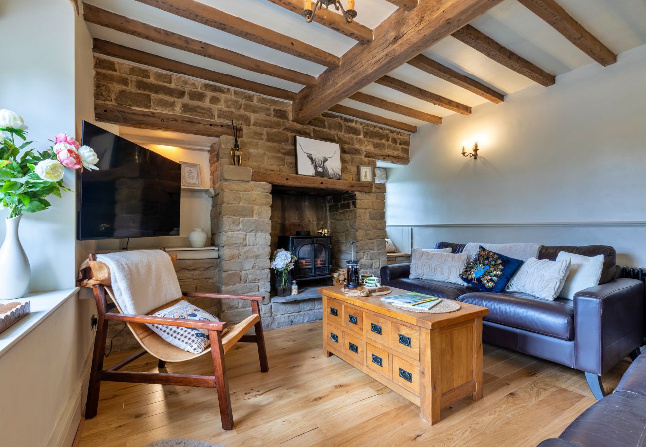 Ferienhaus in Hassop - Peacock Farmhouse at Ox Pastures Farm