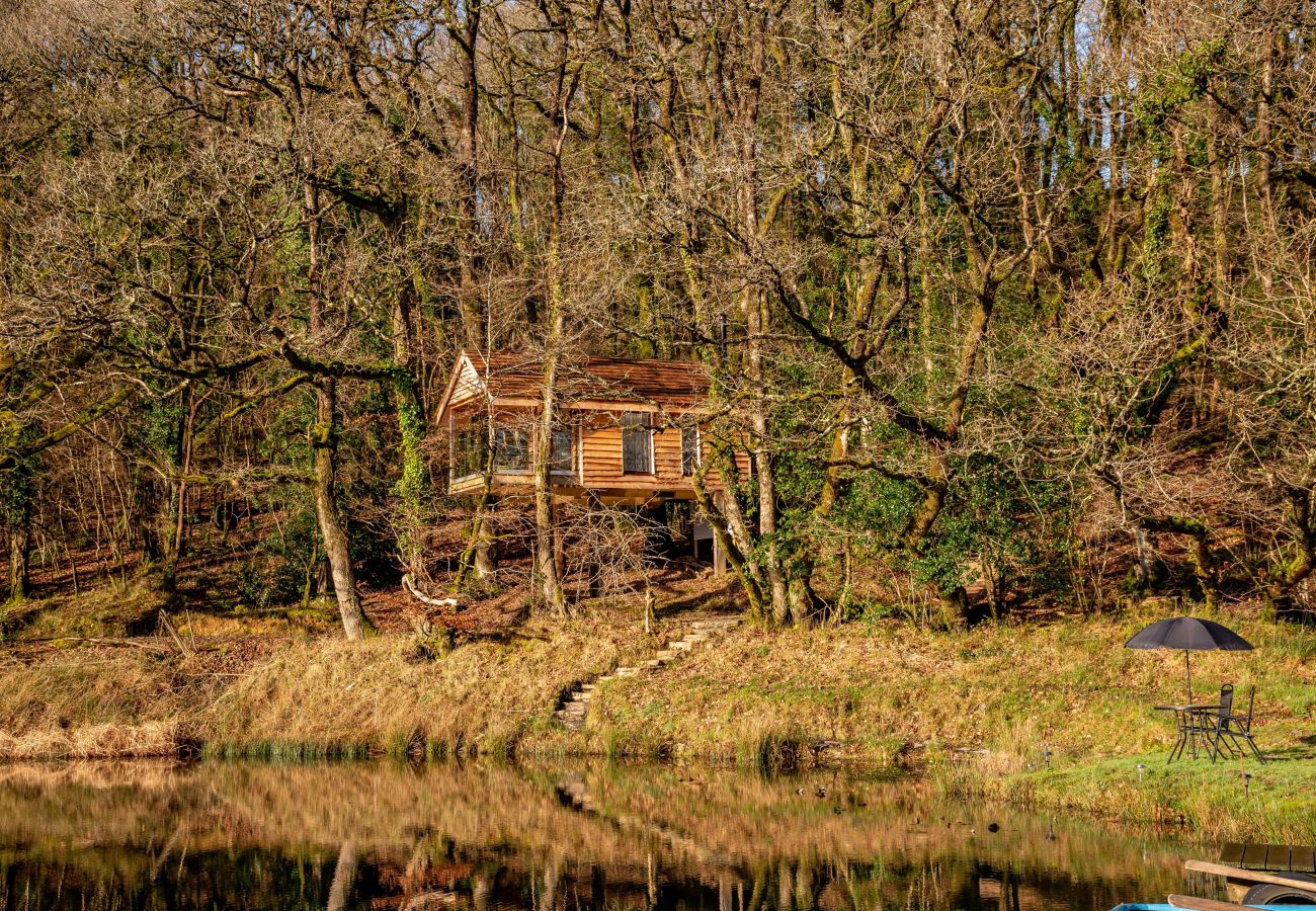 Vakantieboerderijen in Germansweek - Yeworthy Eco-Treehouse