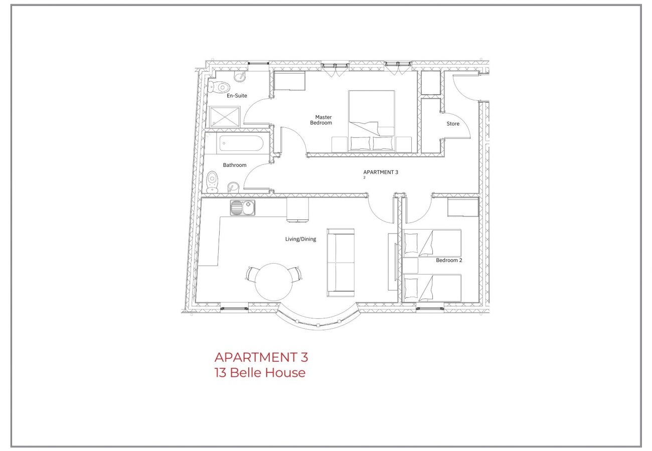 Appartement in Filey - Belle House, Apt 3