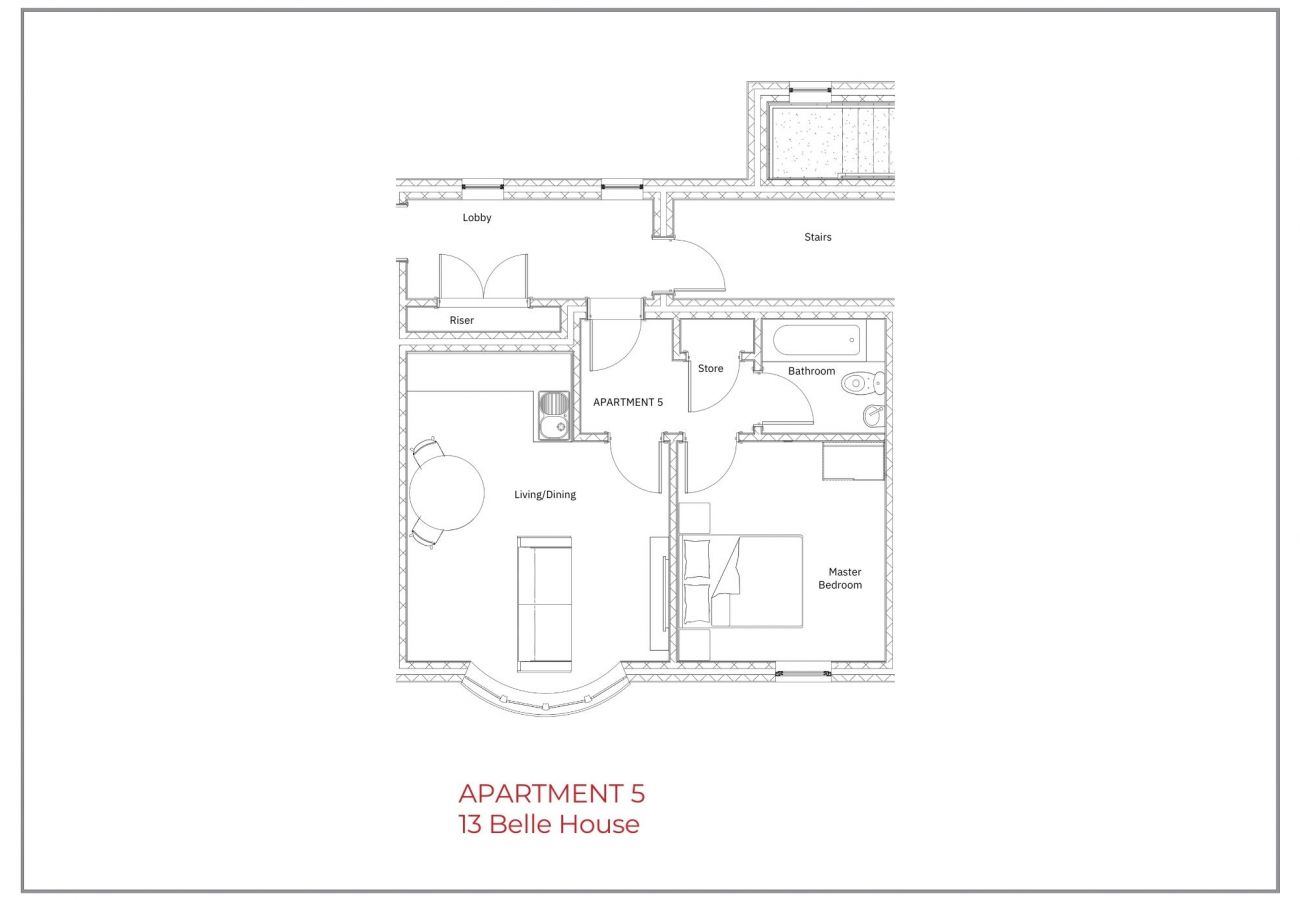 Appartement in Filey - Belle House, Apt 5