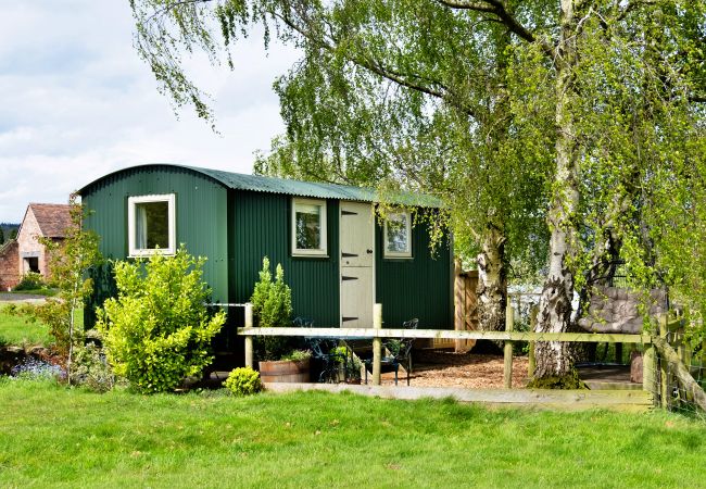 Houten huisje in Nordley - Hay and Hedgerow Glamping