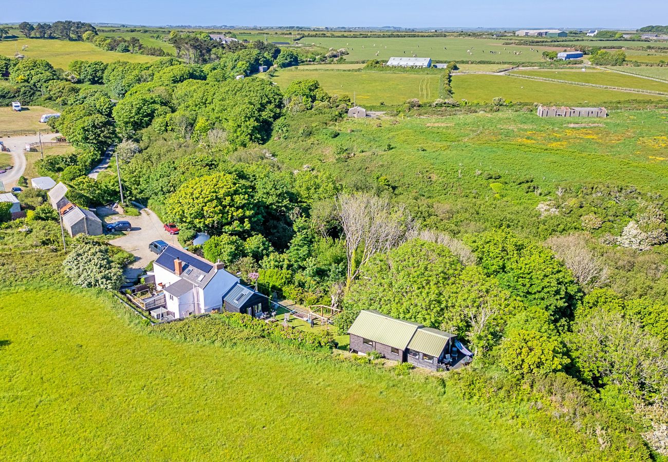 Houten huisje in Solva - The Tree House