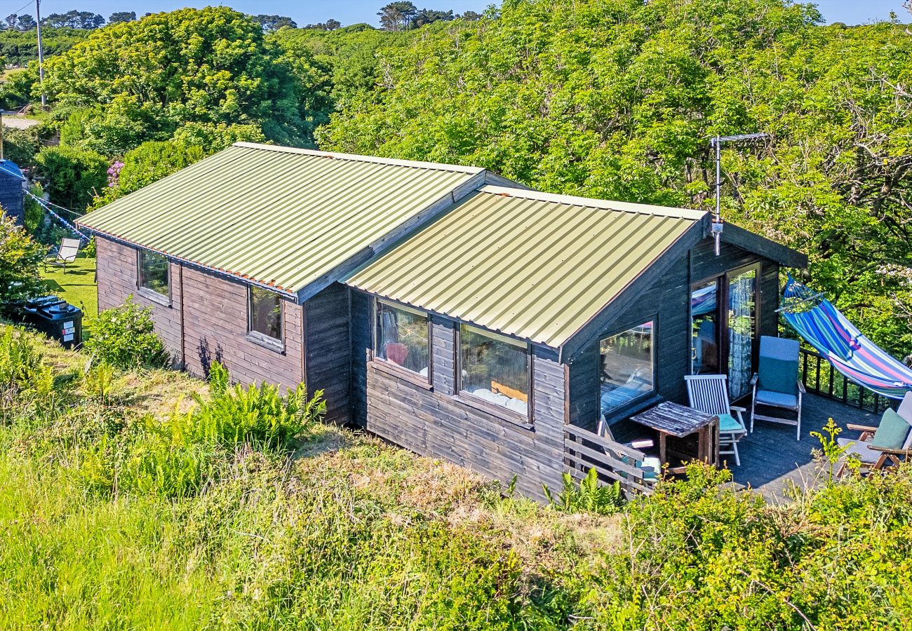 Houten huisje in Solva - The Tree House