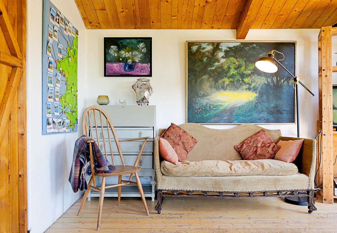 Houten huisje in Solva - The Tree House