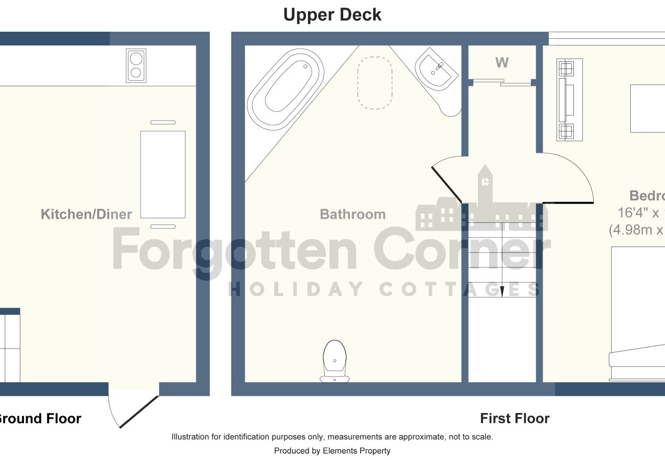 Appartement in Cawsand - Upper Deck