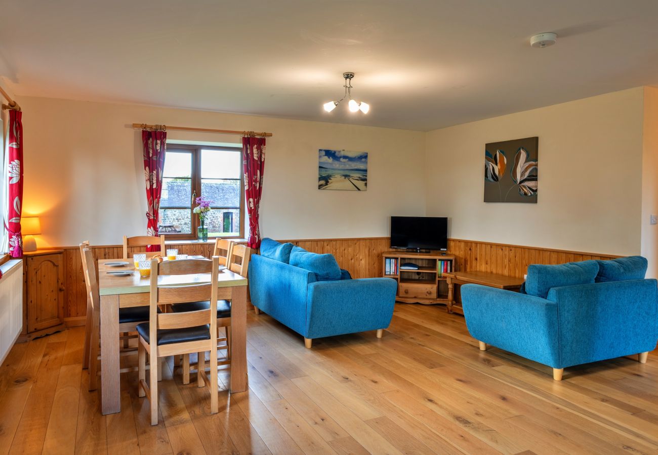 Houten huisje in Torrington - Tarka's Holt Log Cabin, Stowford