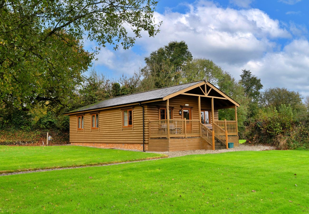 Houten huisje in Torrington - Tarka's Holt Log Cabin, Stowford