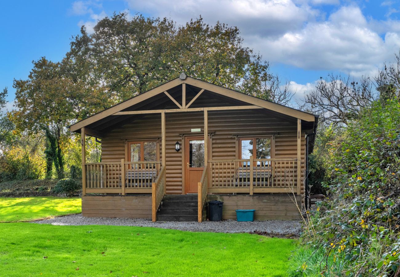 Houten huisje in Torrington - Tarka's Holt Log Cabin, Stowford
