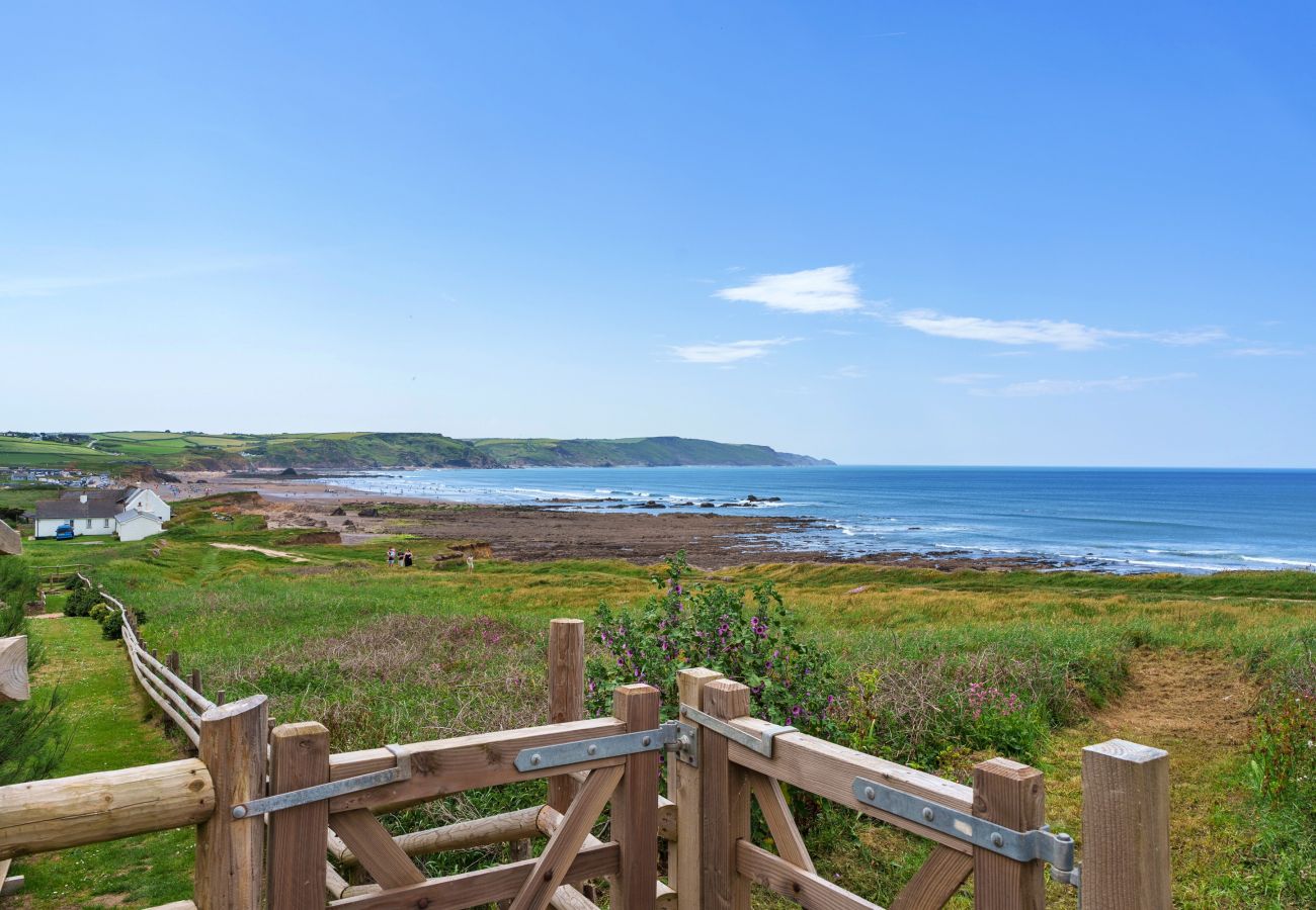 Houten huisje in Widemouth Bay - Manderley