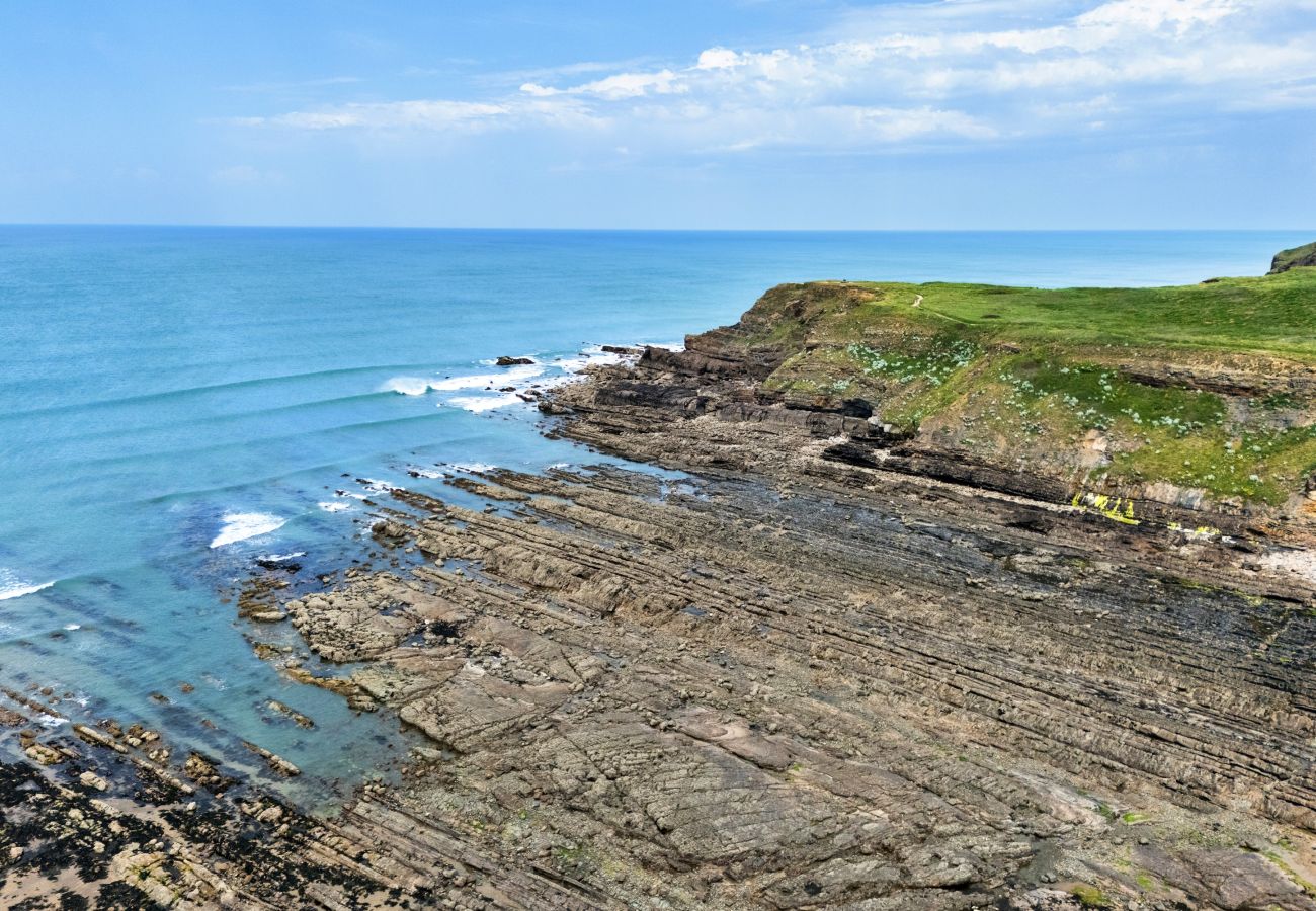 Houten huisje in Widemouth Bay - Manderley