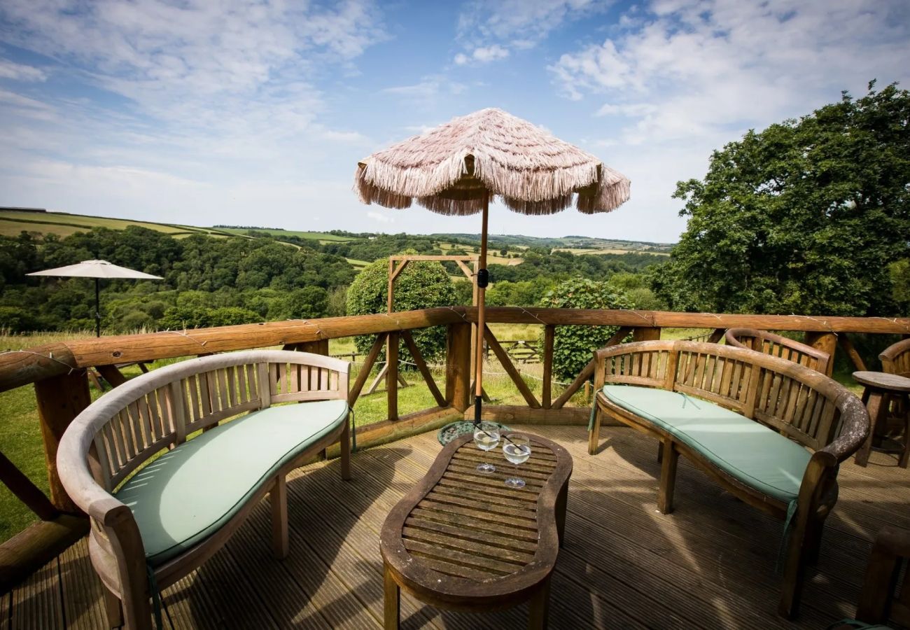 Chalet in Umberleigh - Bell Tent Highland at Country Ways