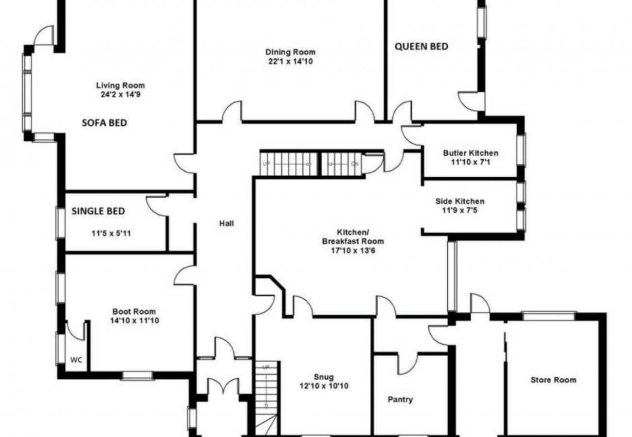 Country house in Longtown - Clift Hill