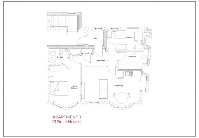 Apartment in Filey - Belle House, Apt 1 Apartment in Filey - Belle House, Apt 1
