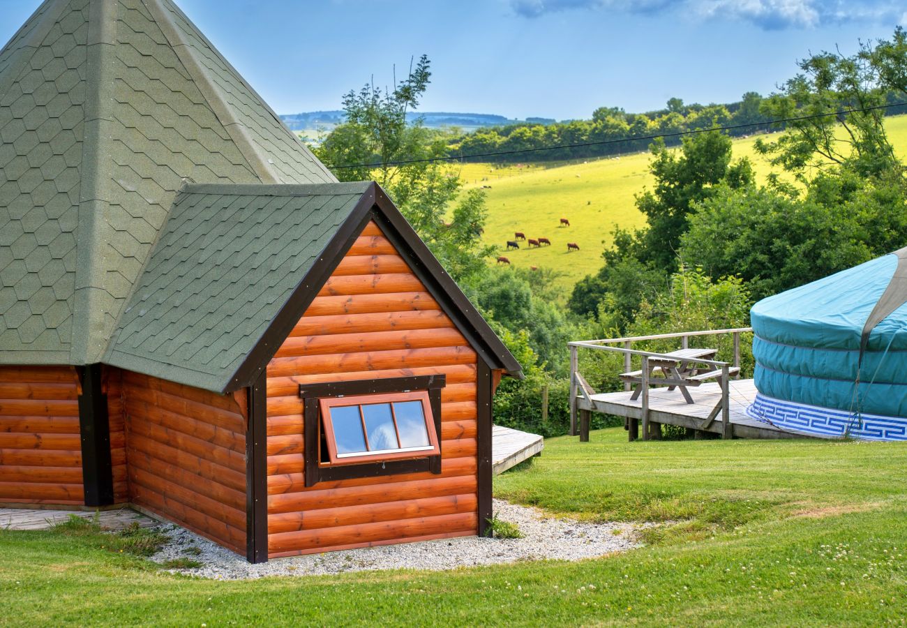 Chalet in Okehampton - 'Exmoor' Wooden Eco-Lodge