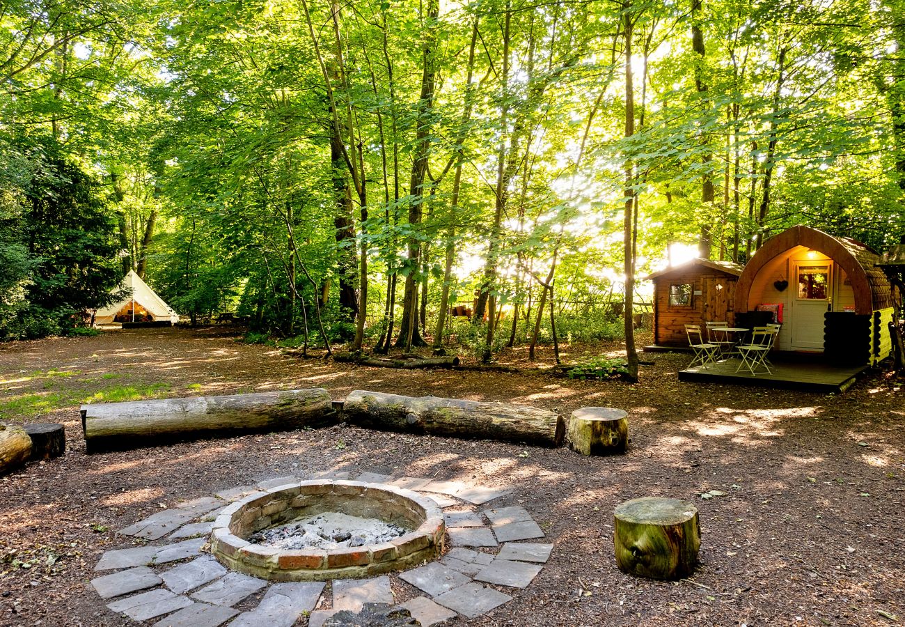Chalet in Woolton Hill - Bluebelle Glamping Pod