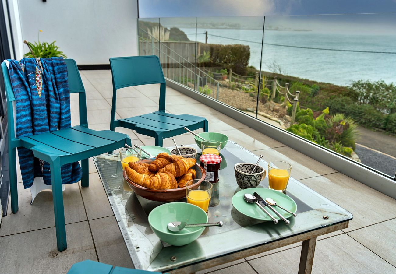 House in Mousehole - Blue Seas